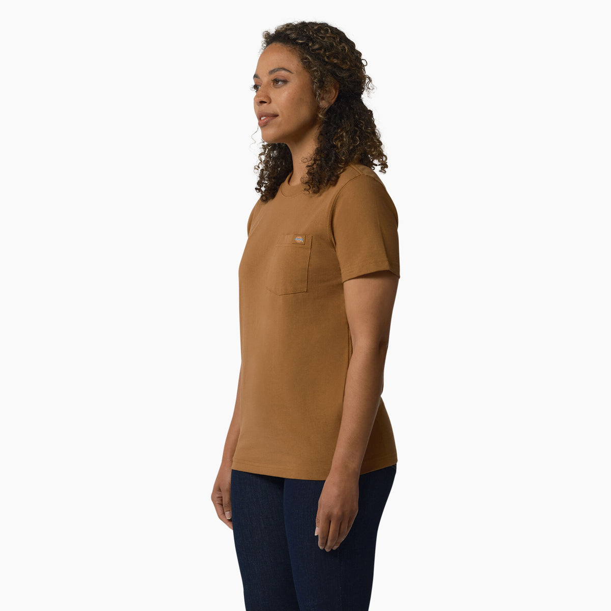 Dickies Women&#39;s Heavyweight Short Sleeve Pocket T-Shirt - Work World - Workwear, Work Boots, Safety Gear