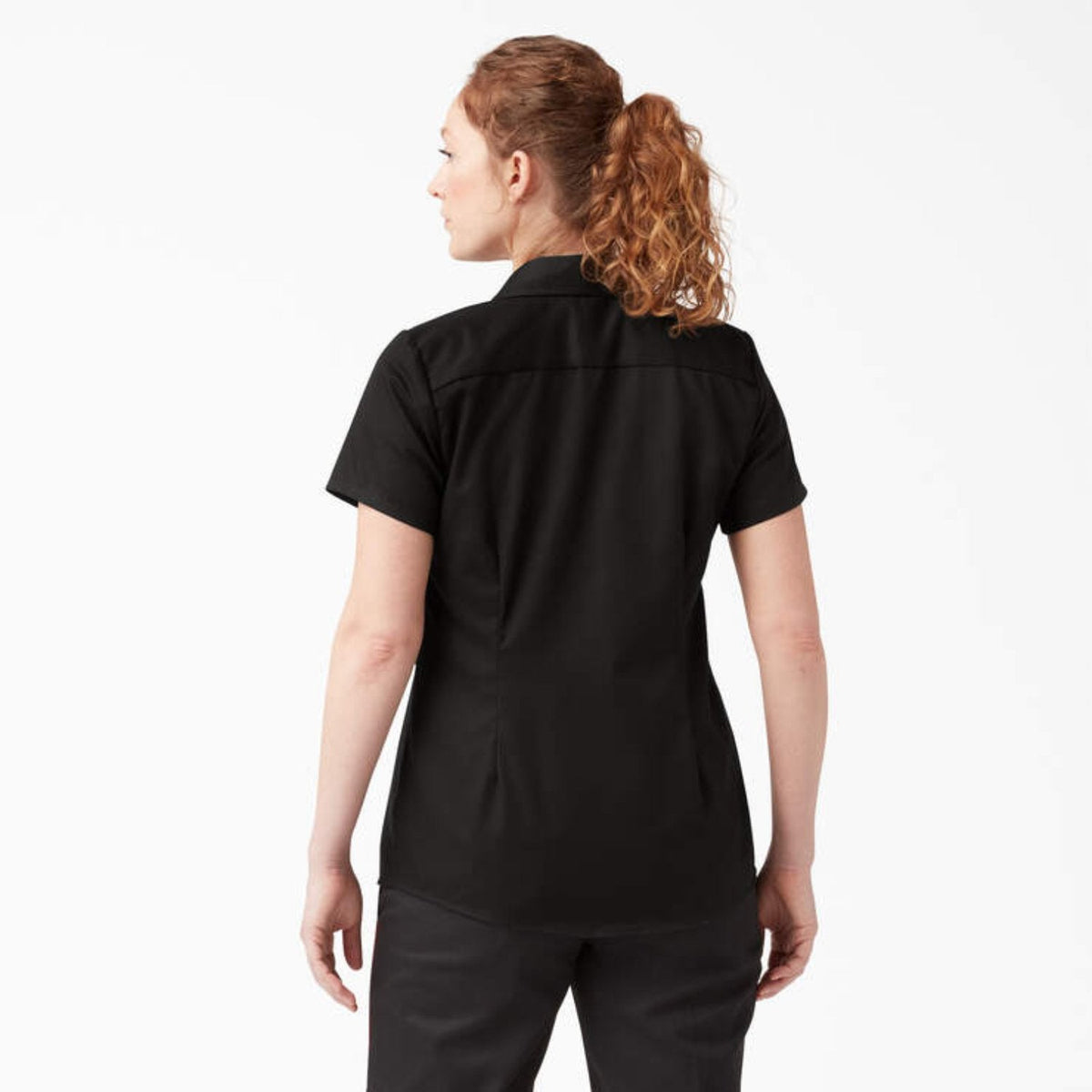 Dickies Women's 574 Original Button Short Sleeve Twill Work Shirt Work Shirts Dickies