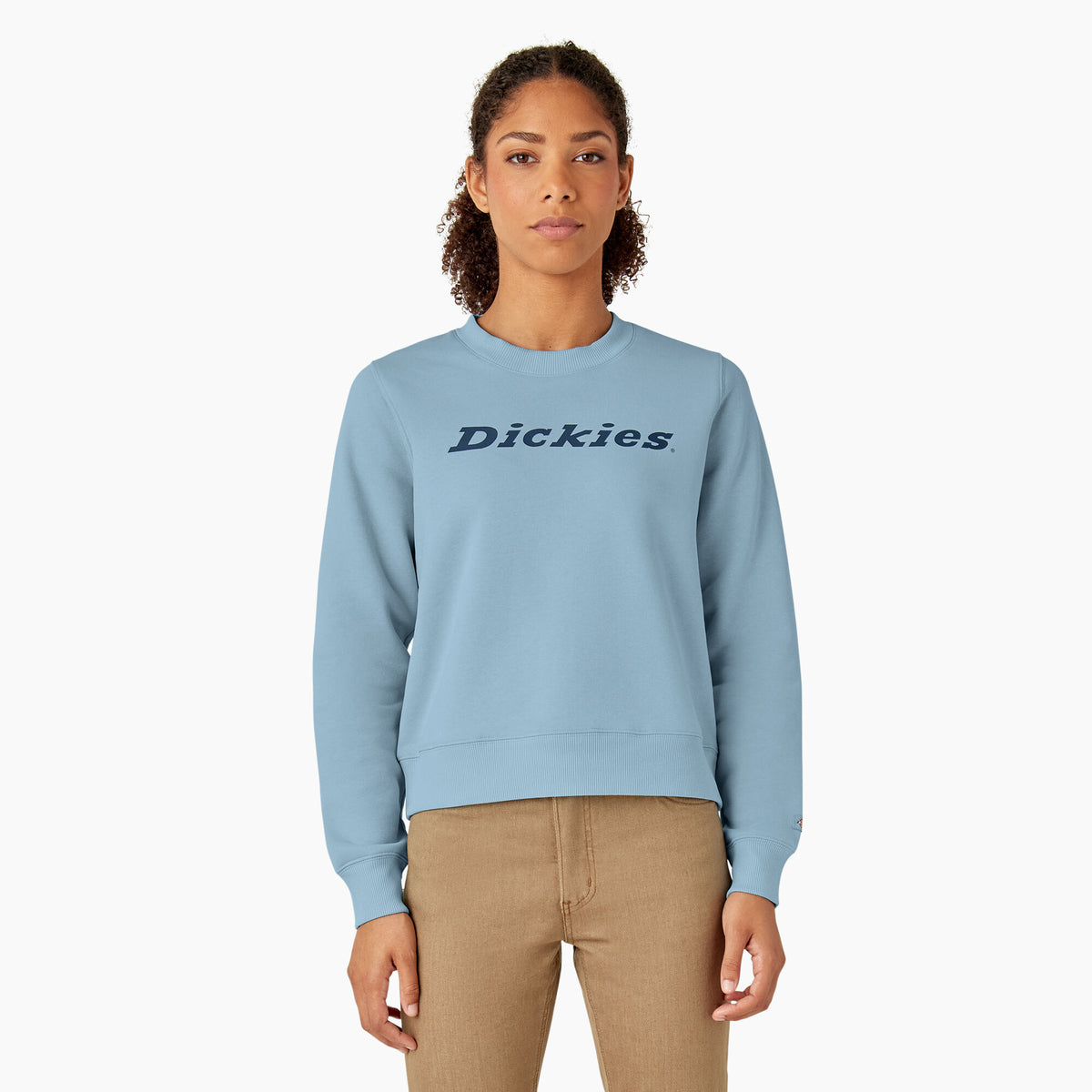 Dickies Women&#39;s Water Repellent Heavyweight Wordmark Sweatshirt - Work World - Workwear, Work Boots, Safety Gear