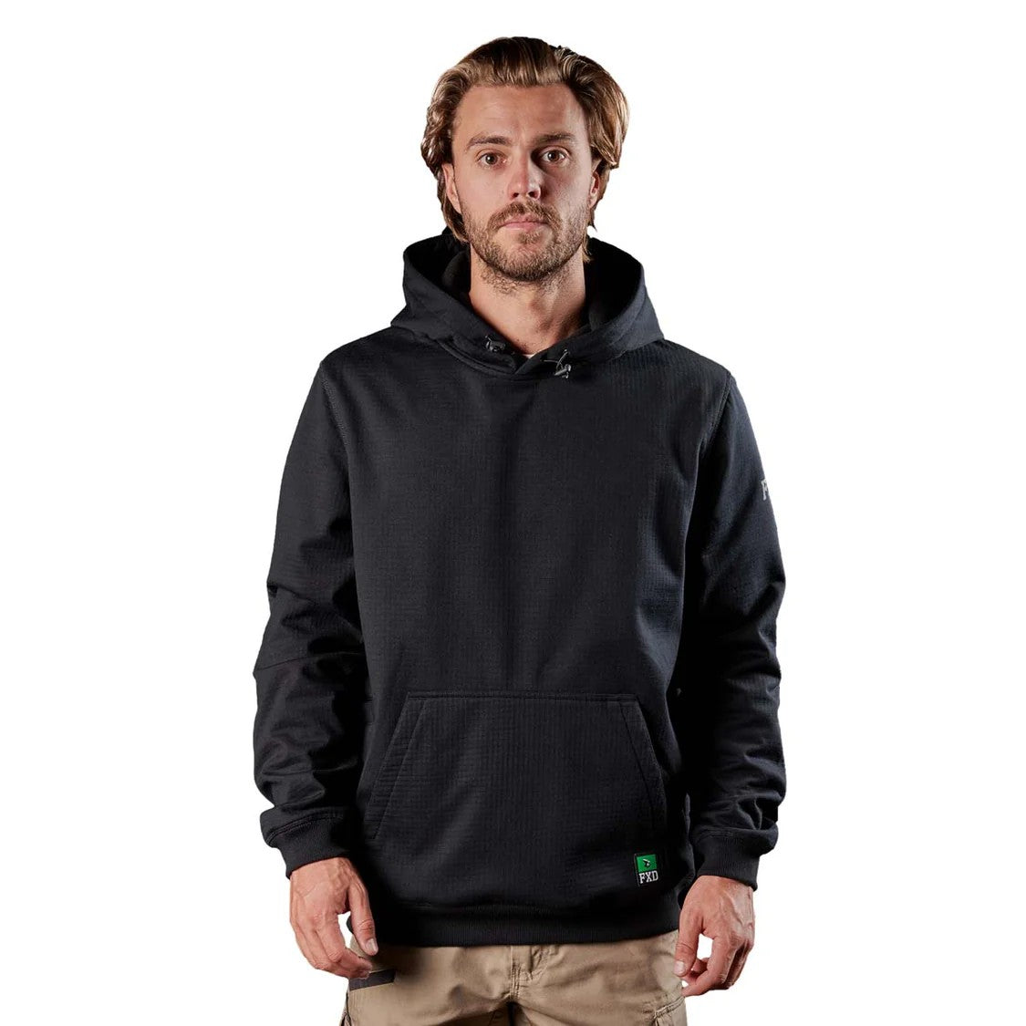FXD Men's WF-1 Work Fleece Hoodie Sweatshirts & Hoodies FXD Black 2XL Reg