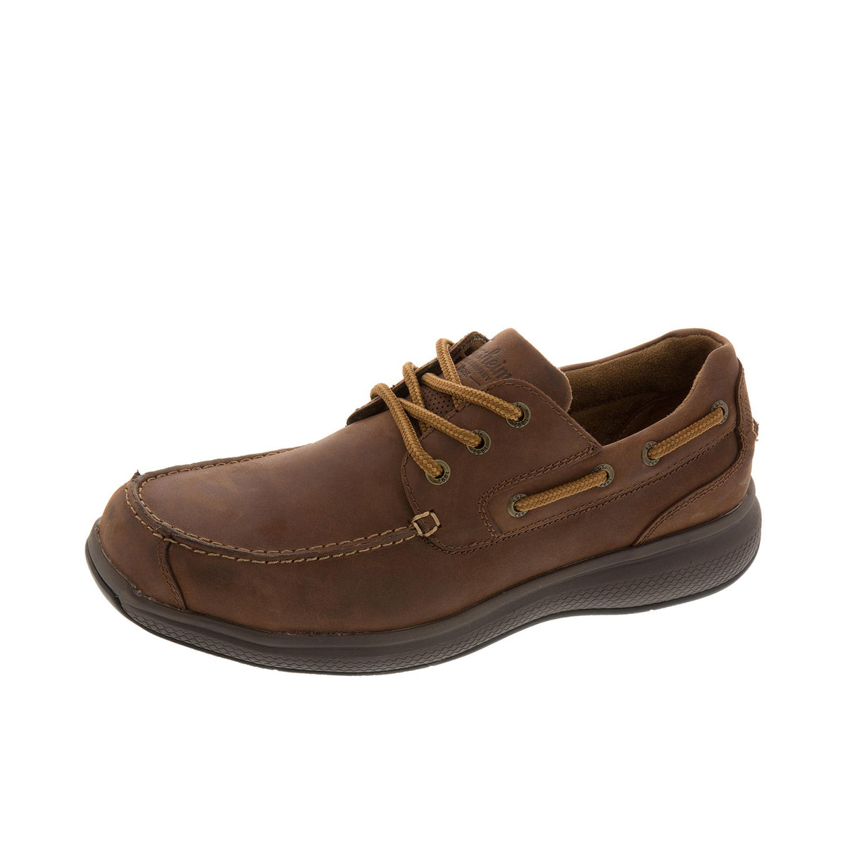 Florsheim Men's Bayside Three Eye Tie Boat Steel Toe Work Shoe Work Shoes Florsheim