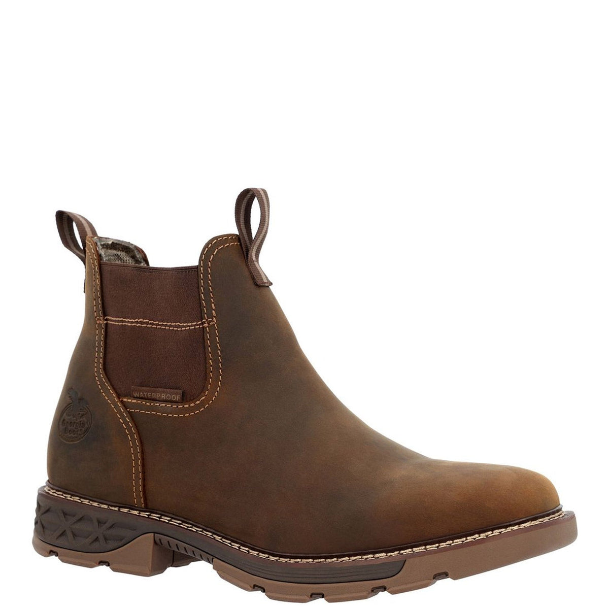 Georgia Boot Men's Carbo-Tec FLX 5" Waterproof Chelsea Boot Work Boots Georgia Boot