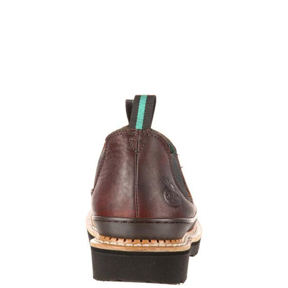 Georgia Giant Men's 4" EH Pull-On Steel Toe Romeo Work Shoe Slip-On Shoes & Clogs Georgia Boot