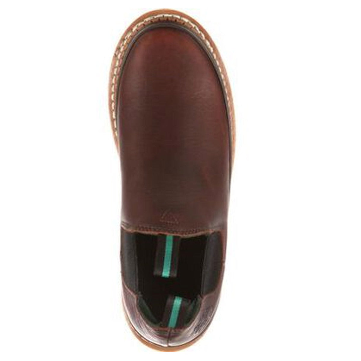 Georgia Giant Men's 4" EH Pull-On Steel Toe Romeo Work Shoe Slip-On Shoes & Clogs Georgia Boot
