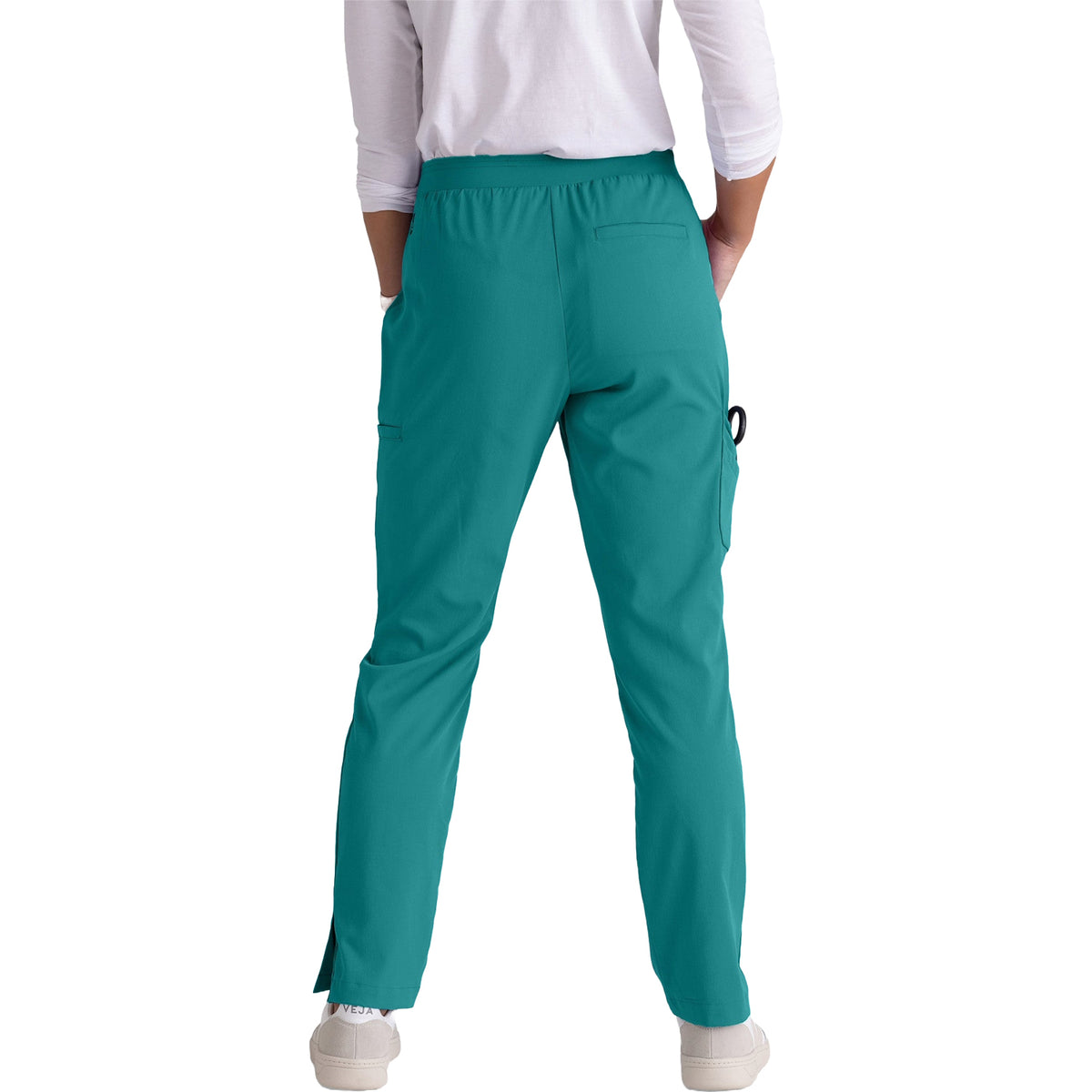 Grey's Anatomy Women's Serena 7-Pocket Tapered-Leg Scrub Pant Scrubs Grey's Anatomy