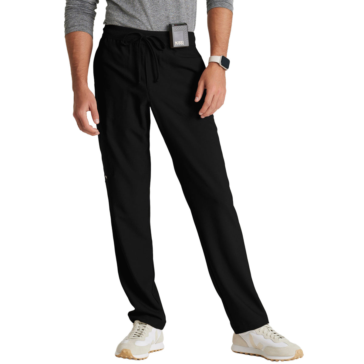 Grey's Anatomy Men's Highland Pant Pants Grey's Anatomy Black 2XL Reg