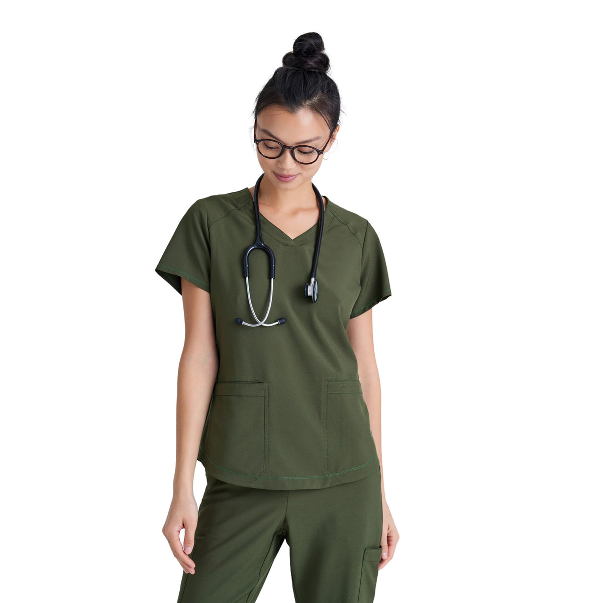 Grey's Anatomy Women's Rhythm Top Scrubs Grey`s Anatomy