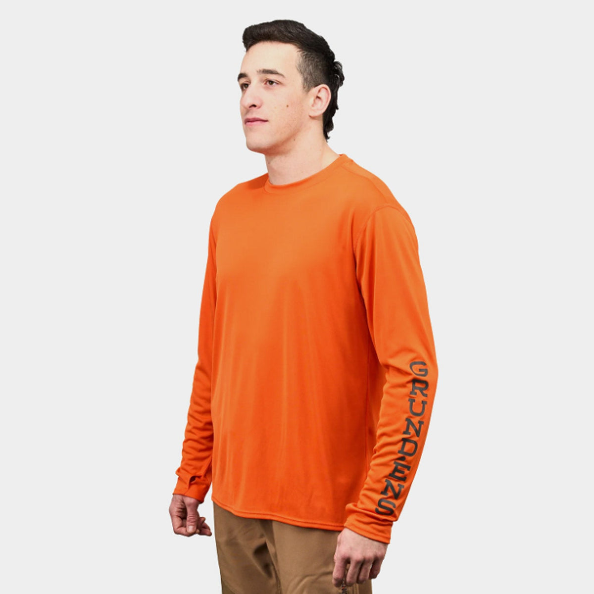 Grundéns Men's Tough Sun Crew Performance Long Sleeve T-Shirt Long Sleeve T-Shirts Grundens