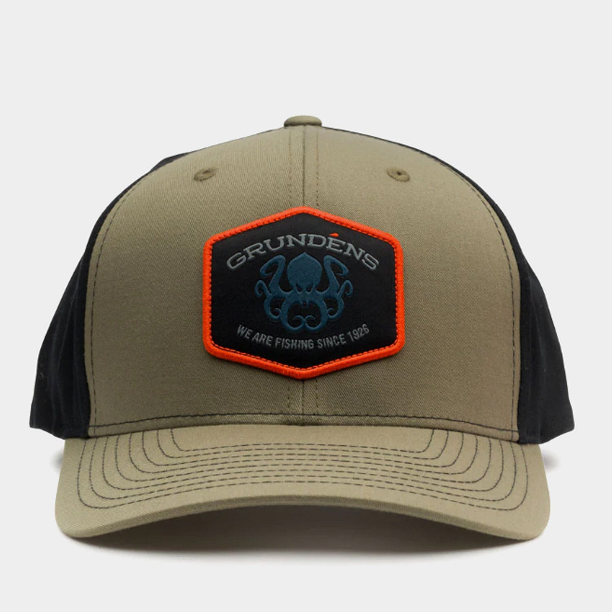 Grundens Men's Kracken Trucker 312 Hat Hats & Caps Grundens Loden/Black OS