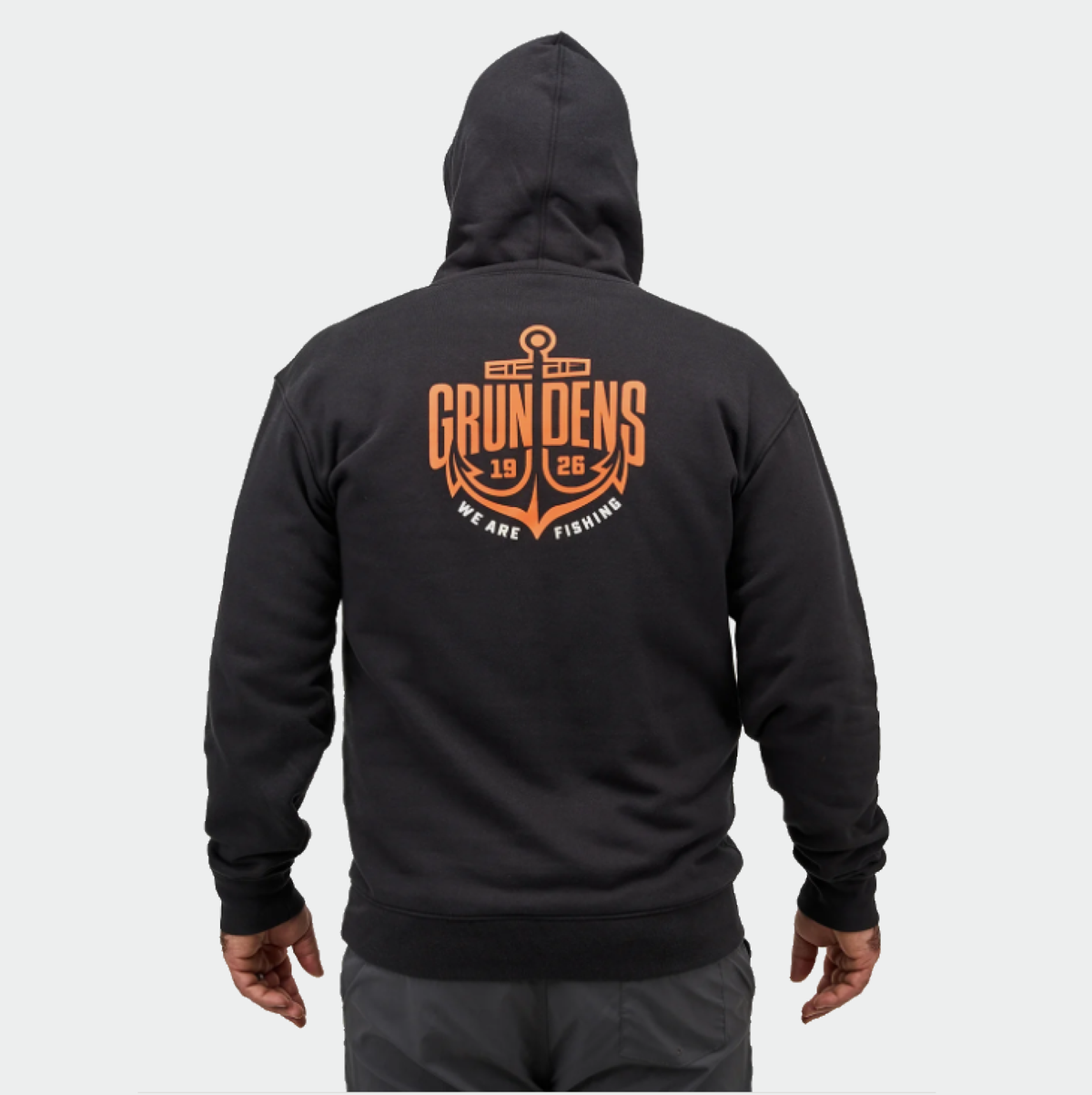 Grundéns Men's Displacement DWR Anchor Graphic Hoodie Sweatshirts & Hoodies Grundens