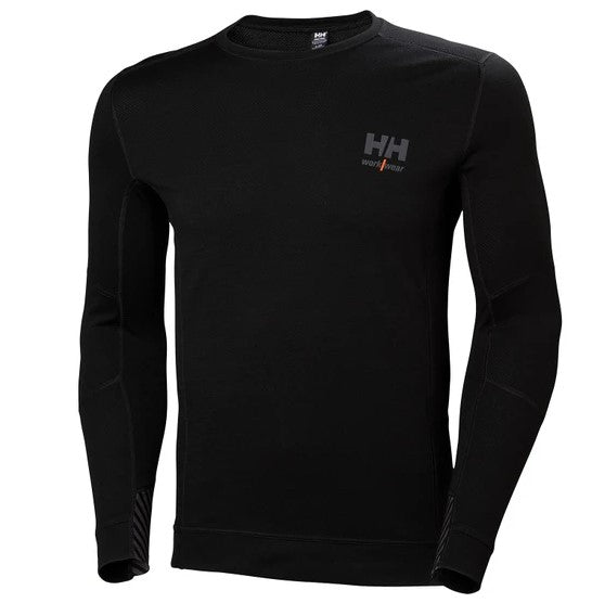 Helly Hansen Men's Lifa® Merino Long Sleeve Base Layer Crew Shirt Thermals & Underwear Helly Hansen