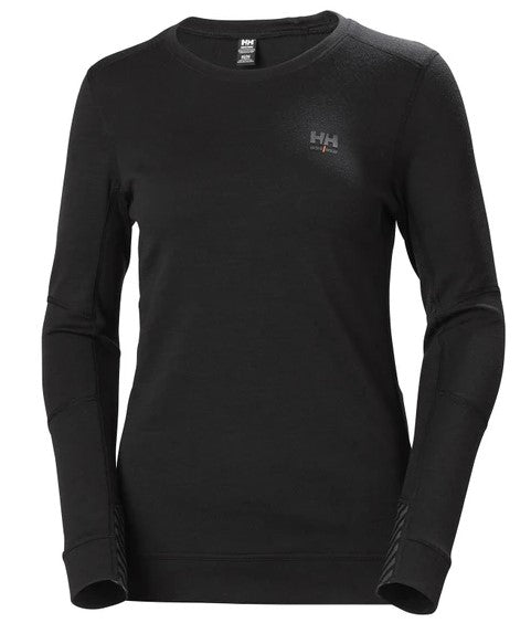 Helly Hansen Women's Lifa® Merino Long Sleeve Base Layer Crew Shirt Thermals & Underwear Helly Hansen