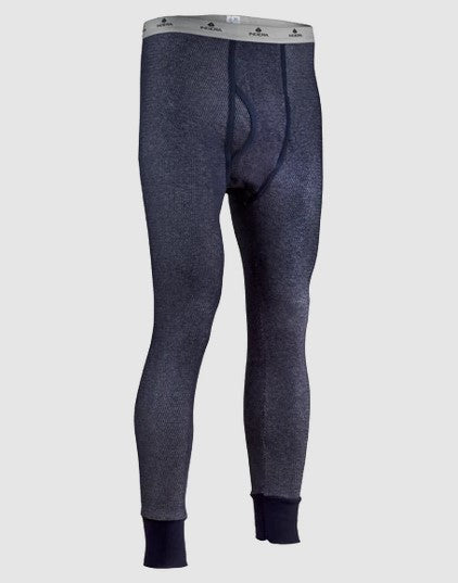 Indera Mills Men's Performance SILVADUR Technology Thermal Bottom Thermals & Underwear Indera Mills Navy Blue 2XL Reg