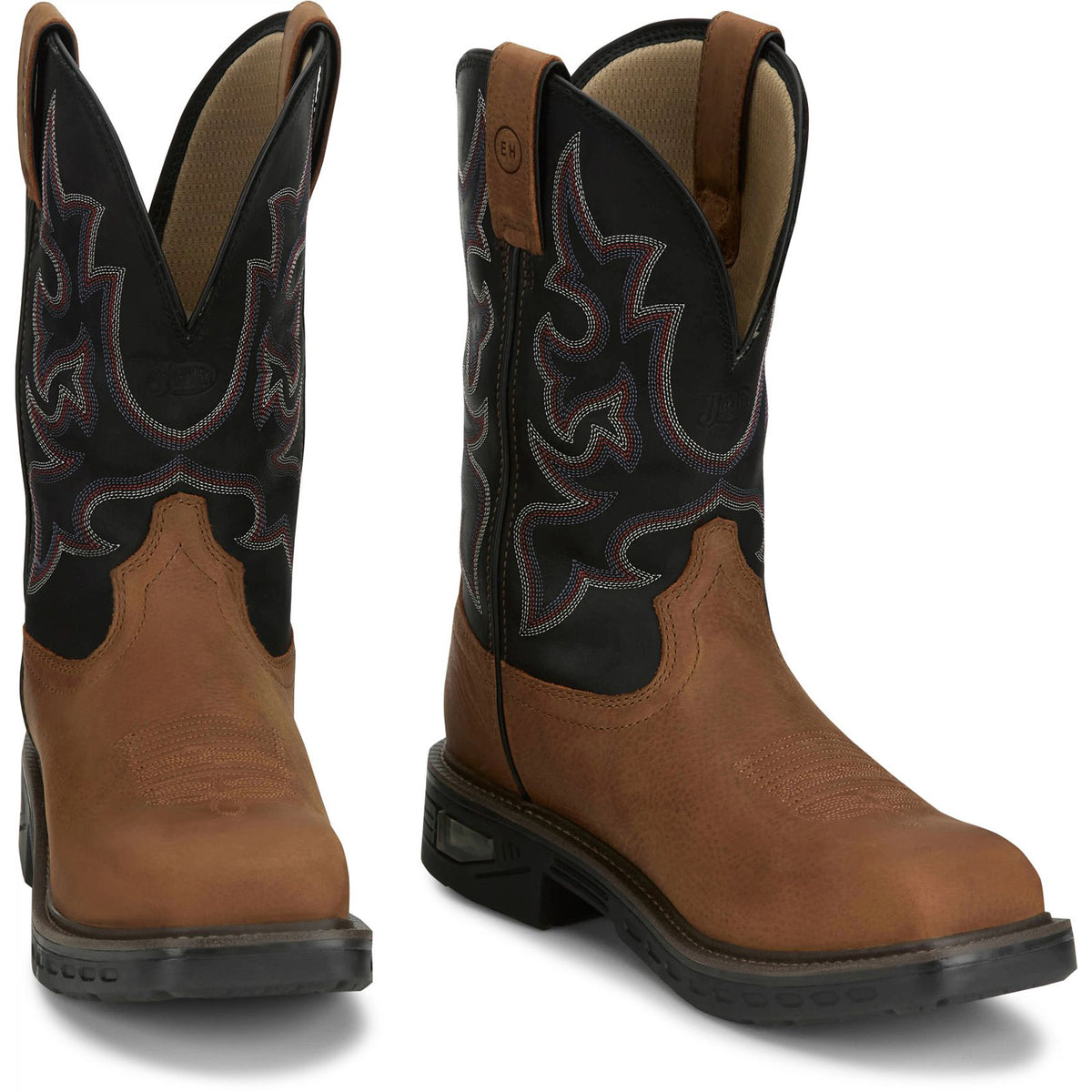 Justin Boots Men's Rigman 11" Waterproof Comp Toe Work Boot Work Boots Justin Boots