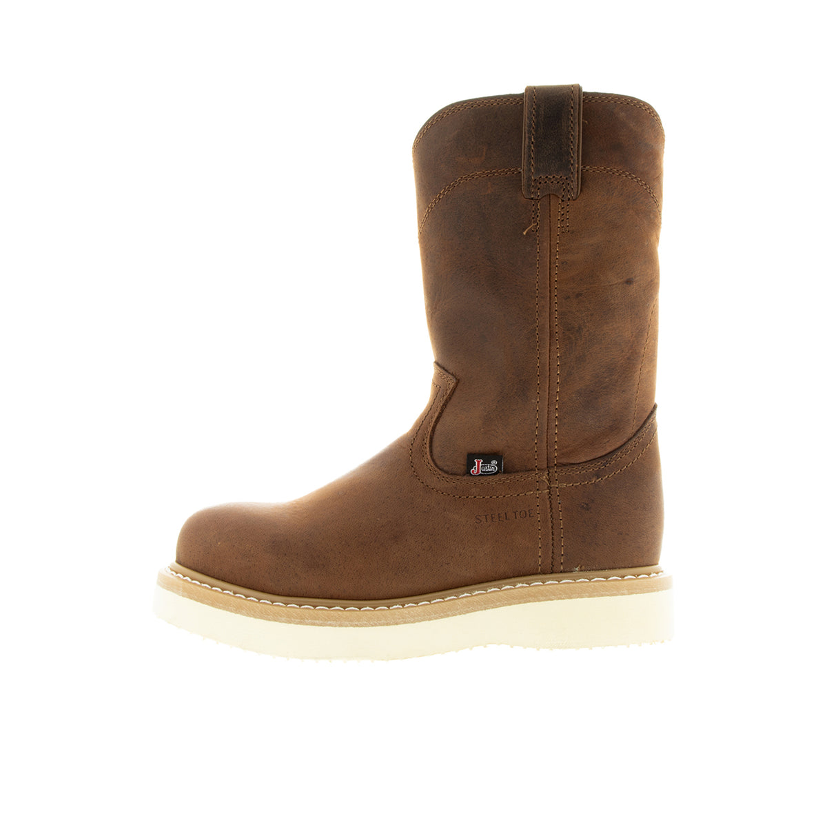 Justin Boots Men's Ram 10" Steel Toe Work Boot Work Boots Justin Boots