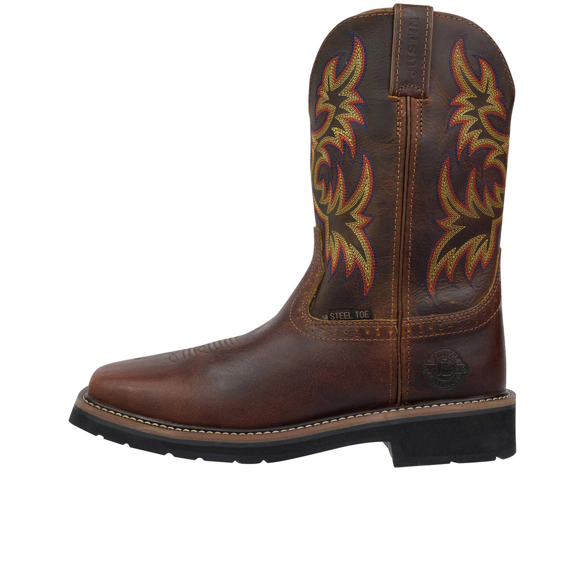 Justin Boots Men's Driller 11" Steel Toe Work Boot