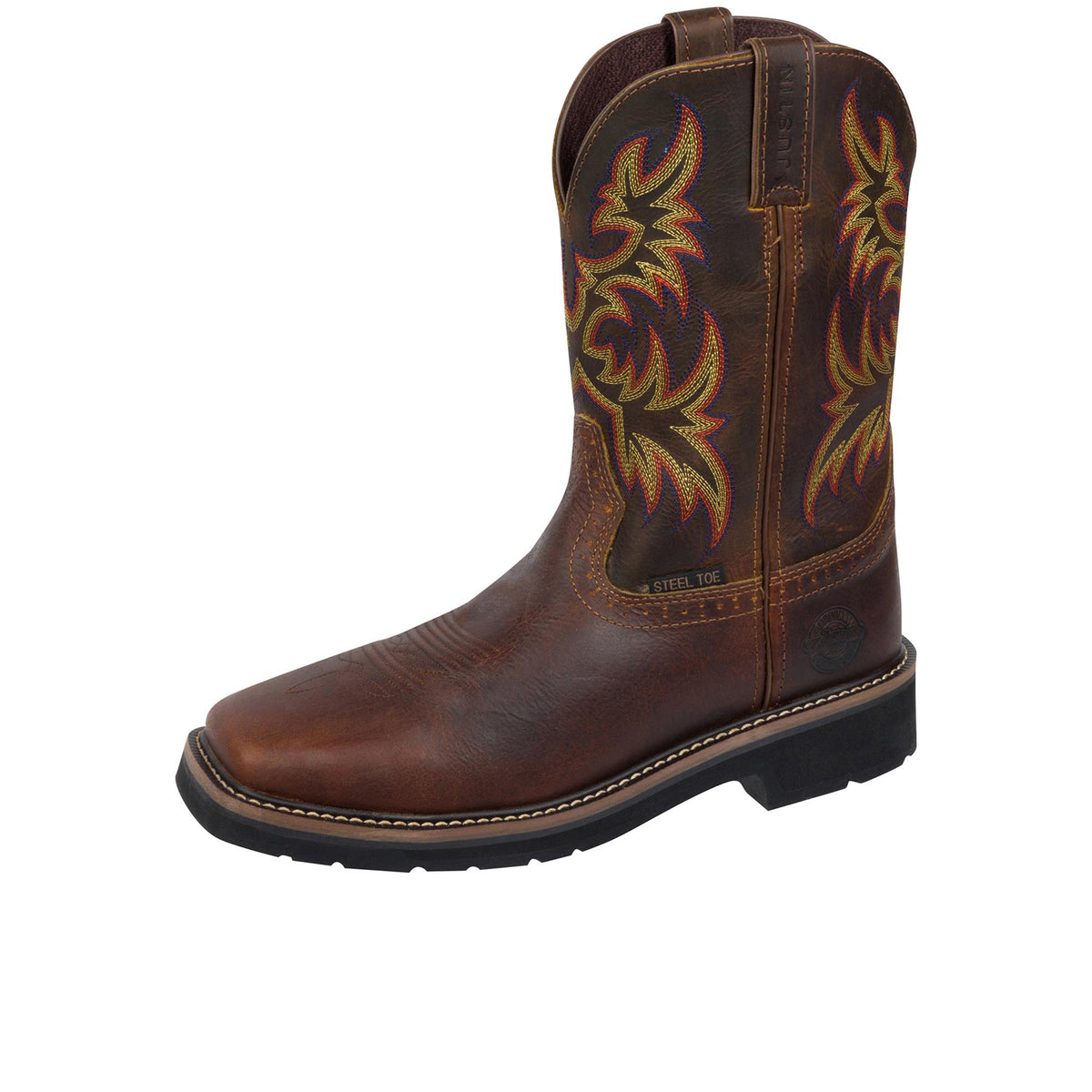 Justin Boots Men's Driller 11" Steel Toe Work Boot