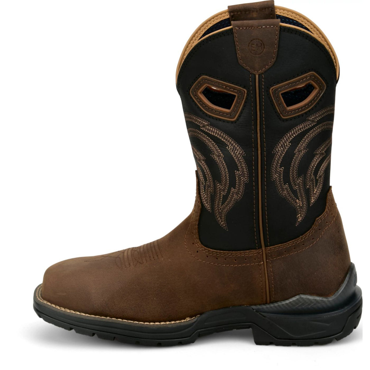 Justin Boots Men's Slickline 11" Waterproof Nano Comp Toe Work Boot Work Boots Justin Boots