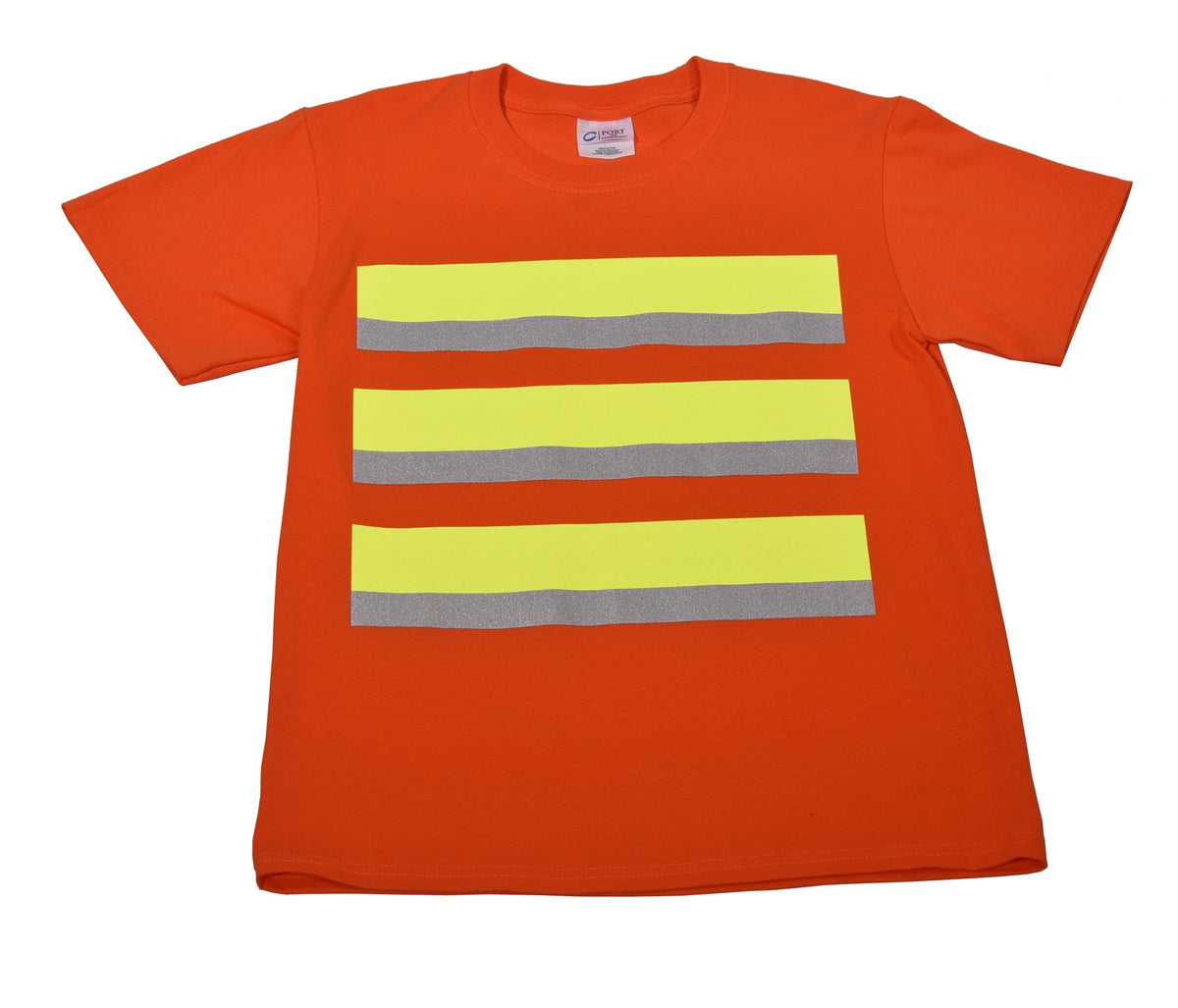 Whistle Workwear Kids' Safety T-Shirt_Orange T-Shirts Whistle Workwear Orange L Reg