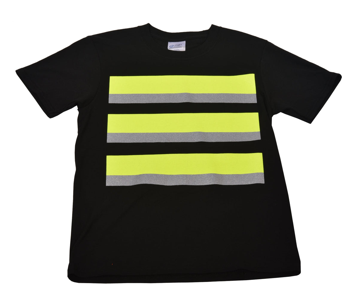 Whistle Workwear Kids' Safety T-Shirt T-Shirts Whistle Workwear Jet Black L Reg