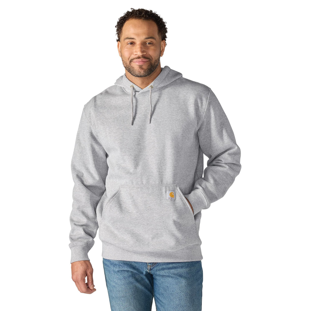 Carhartt Men's Marquette Sweatshirt Sweatshirts & Hoodies Carhartt Heather Grey 2XL Reg