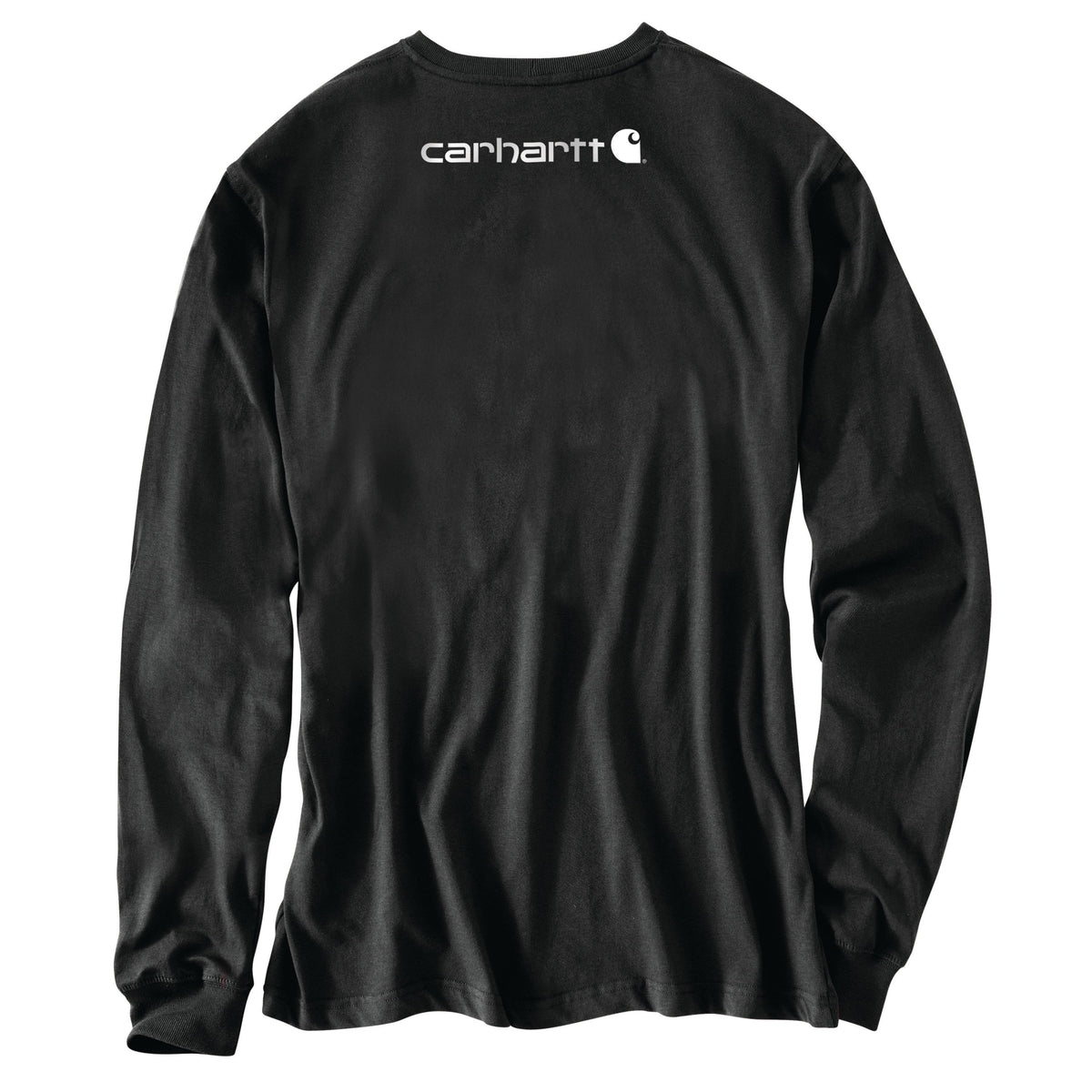 Carhartt Men's Signature Logo Long Sleeve T-Shirt Long Sleeve T-Shirts Carhartt