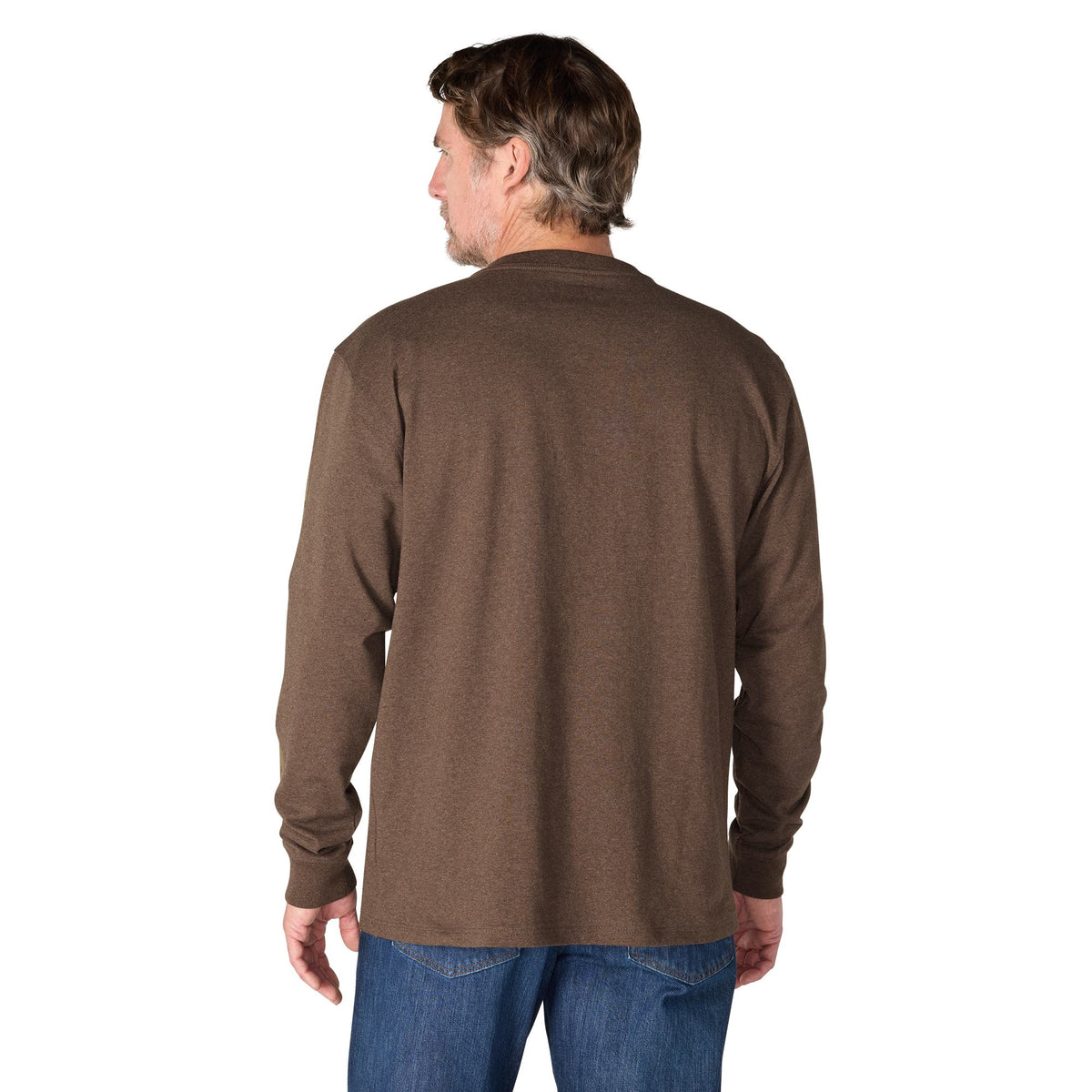 Carhartt Men's Signature Logo Long Sleeve T-Shirt Long Sleeve T-Shirts Carhartt