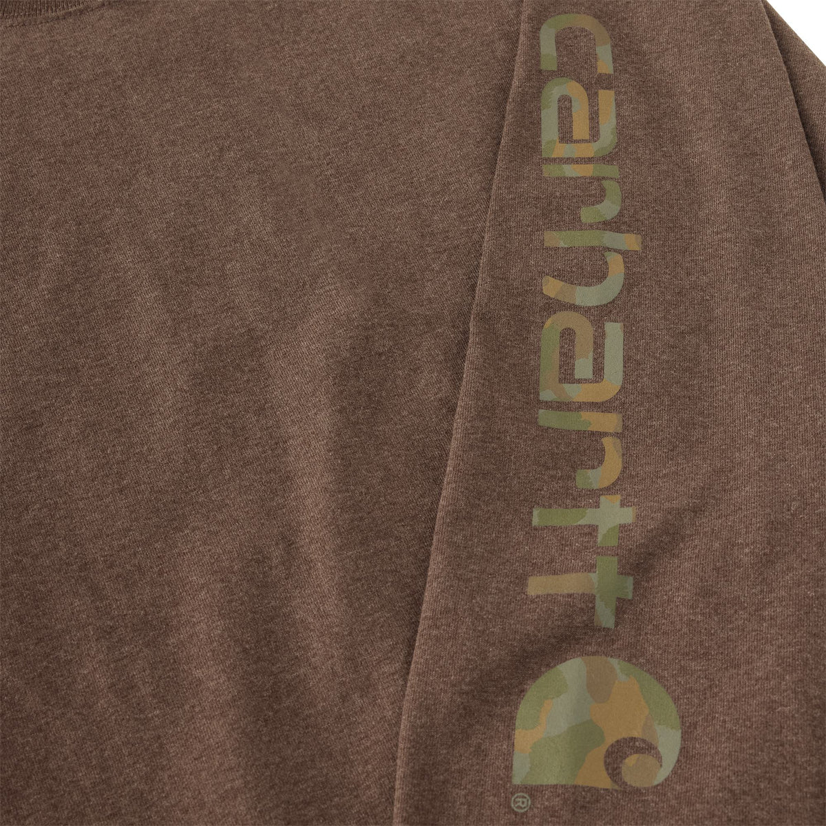 Carhartt Men's Signature Logo Long Sleeve T-Shirt Long Sleeve T-Shirts Carhartt