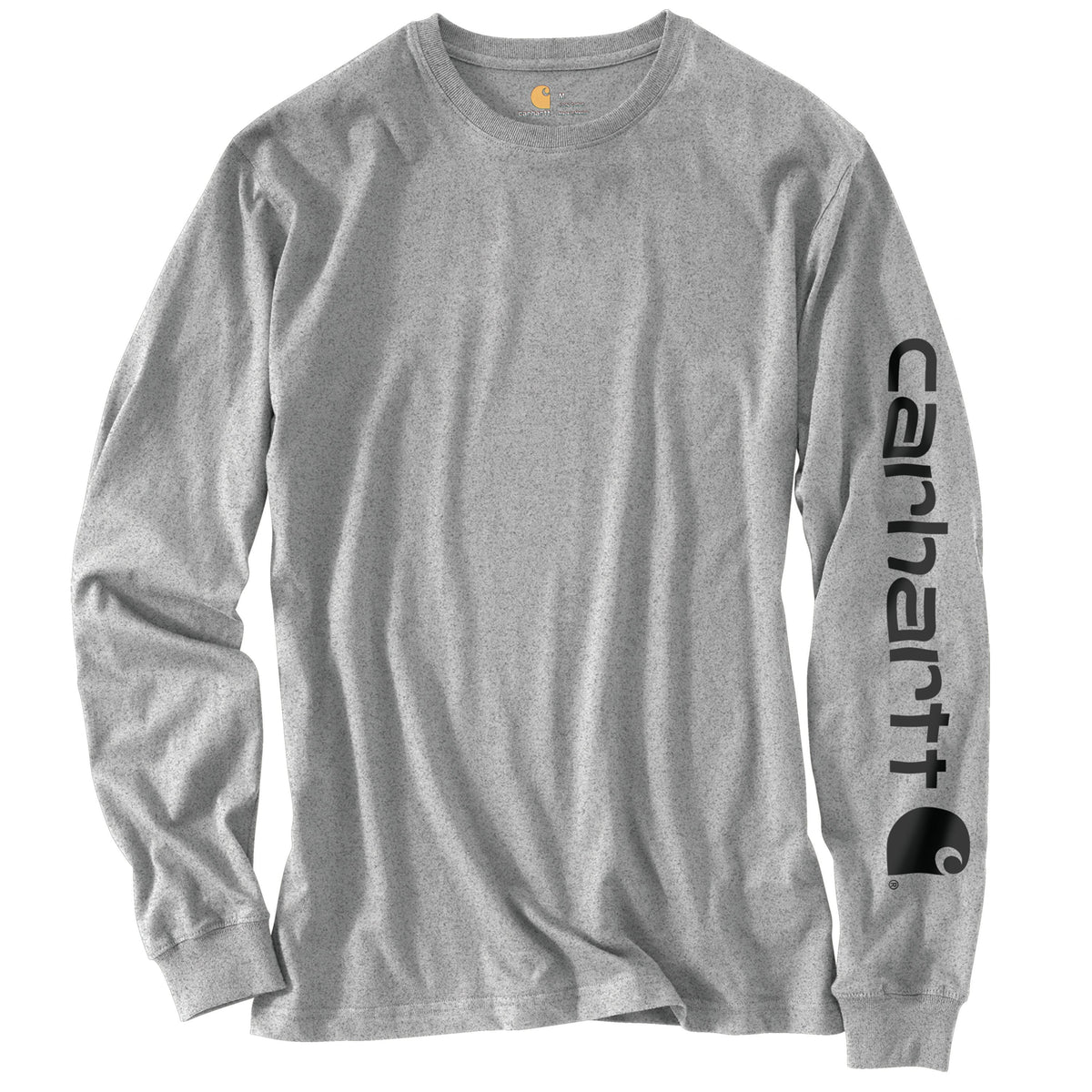Carhartt Men's Signature Logo Long Sleeve T-Shirt Long Sleeve T-Shirts Carhartt