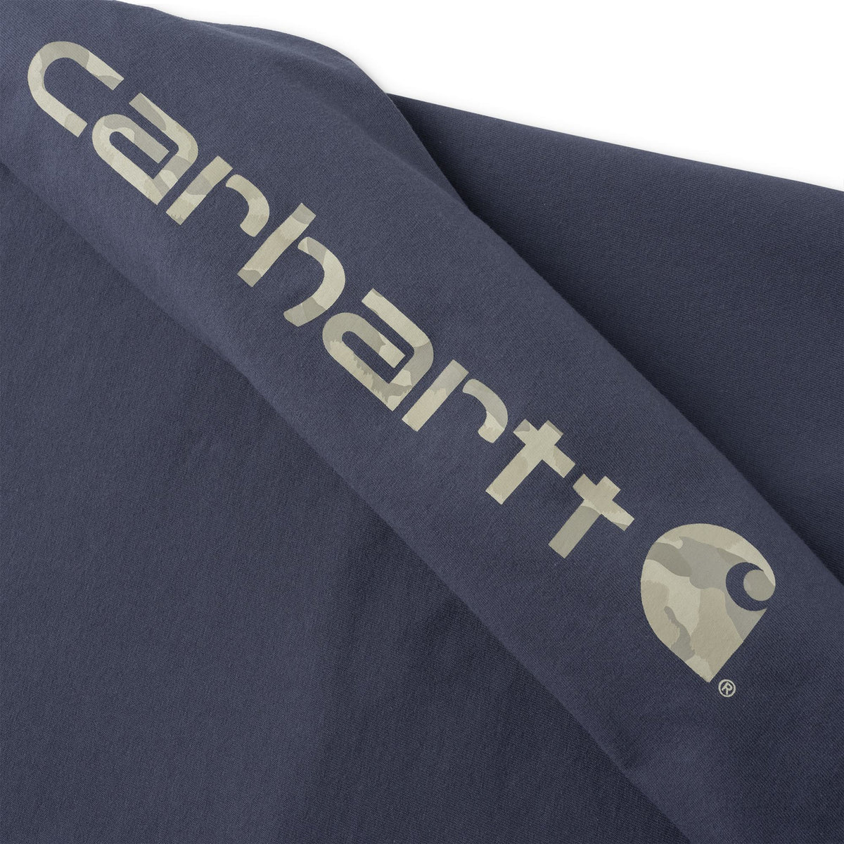 Carhartt Men's Signature Logo Long Sleeve T-Shirt Long Sleeve T-Shirts Carhartt