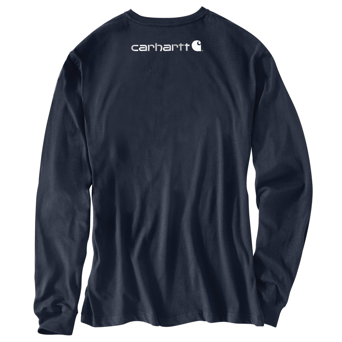 Carhartt Men's Signature Logo Long Sleeve T-Shirt Long Sleeve T-Shirts Carhartt