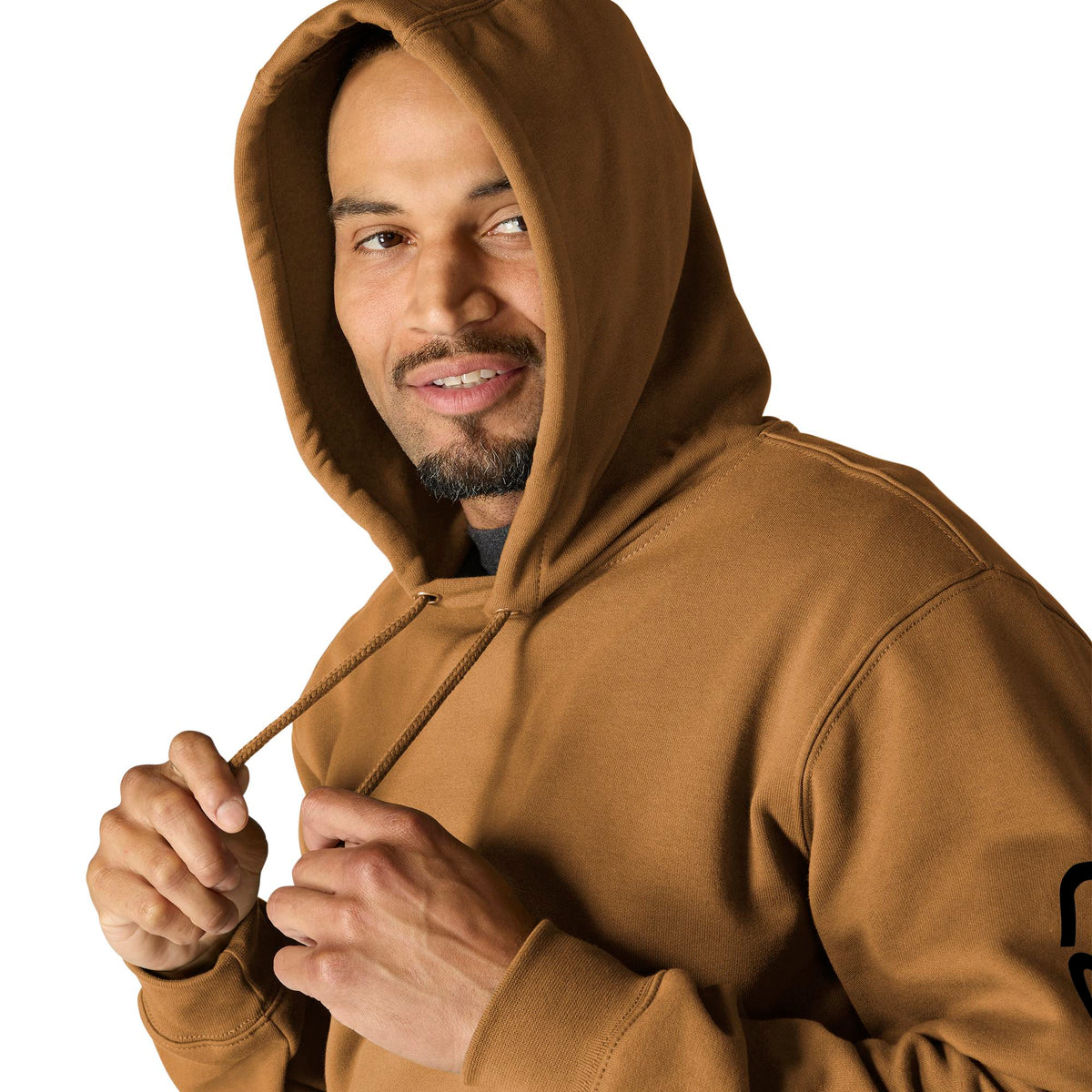 Carhartt Men's Signature Logo Hooded Pullover Sweatshirt Sweatshirts & Hoodies Carhartt