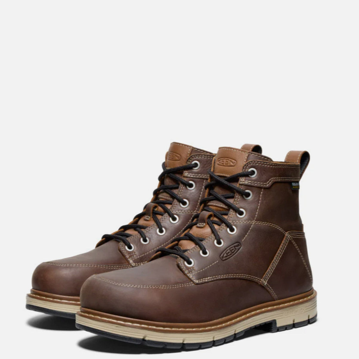 KEEN Utility Men's San Jose 90 Degree 6" Waterproof EH Aluminum Toe Work Boot Work Boots KEEN Utility