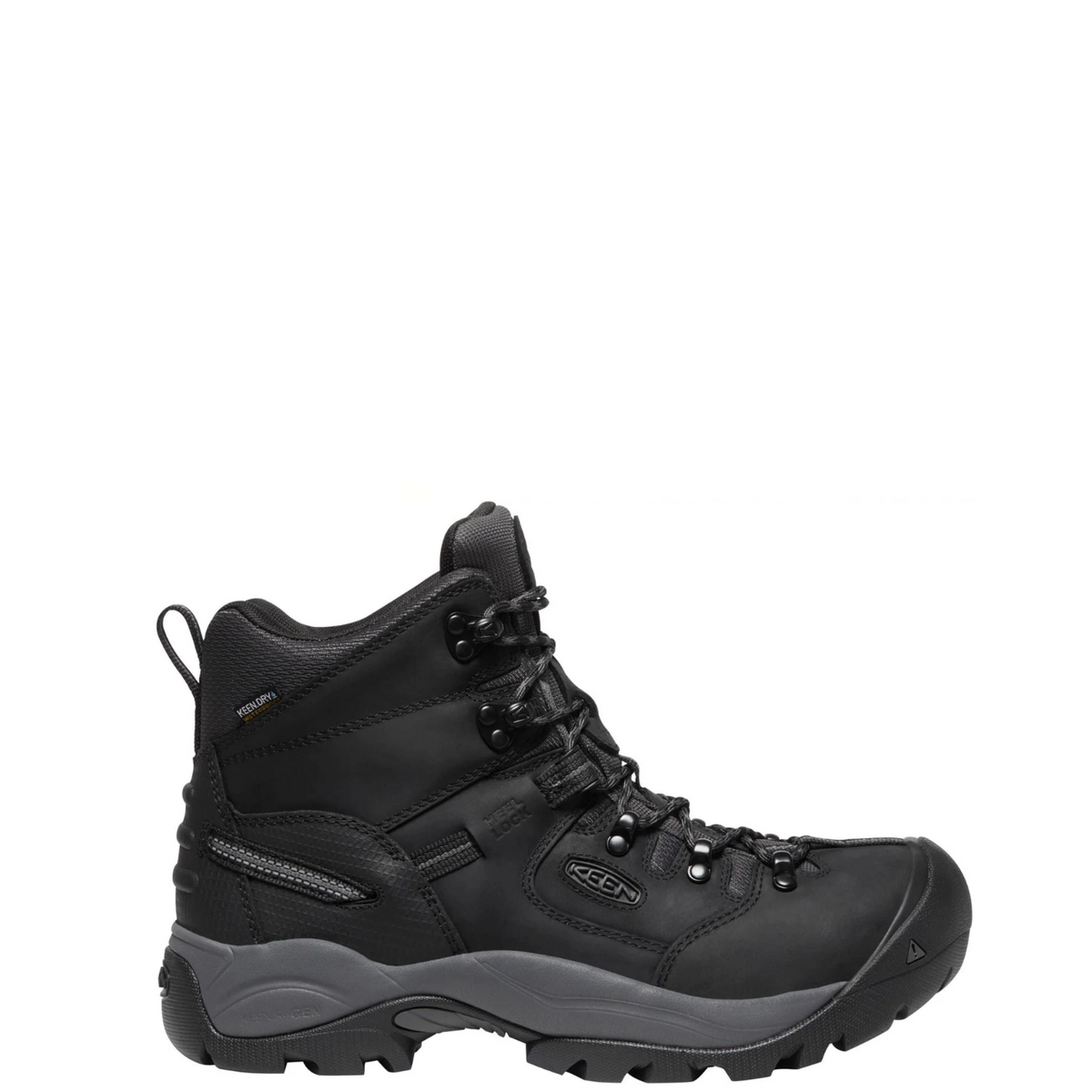 KEEN Utility Men's Pittsburgh Energy 6" Waterproof Carbon Fiber Toe Work Boot Work Boots KEEN Utility Black/Forged Iron 10 2E