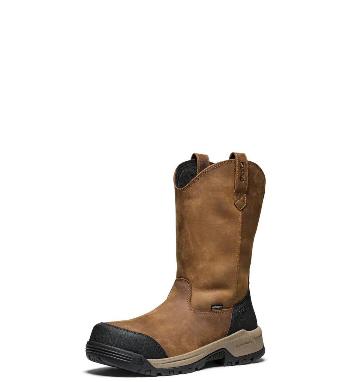KEEN Utility Men's Evanston Waterproof EH 11” Carbon Toe Wellington Boot Work Boots KEEN Utility