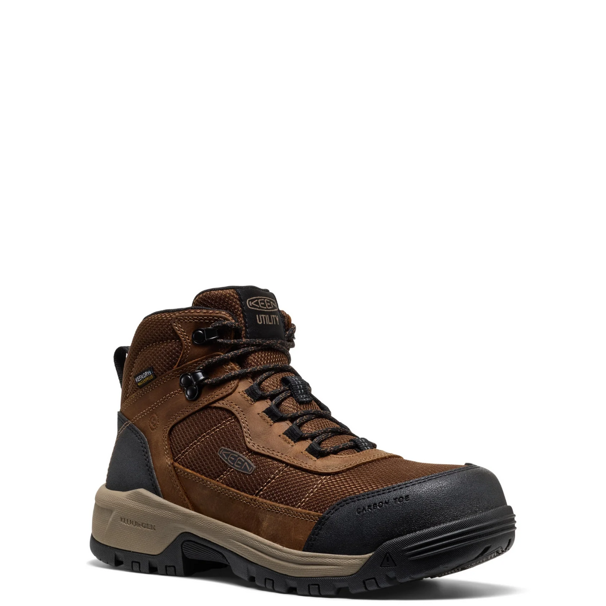 KEEN Utility Men's Skokie Waterproof Work Boot Carbon Toe Work Boots KEEN Utility