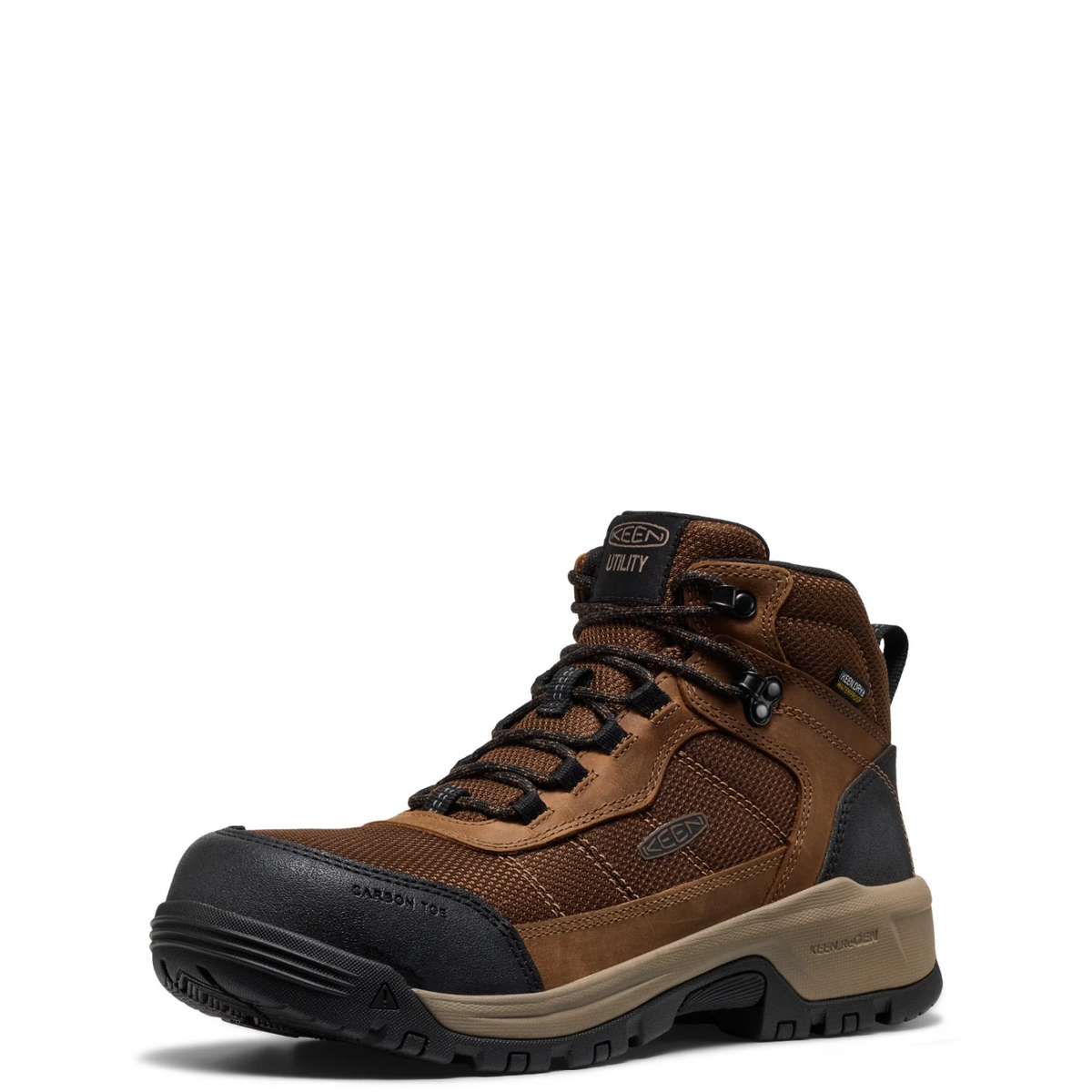 KEEN Utility Men's Skokie Waterproof Work Boot Carbon Toe Work Boots KEEN Utility