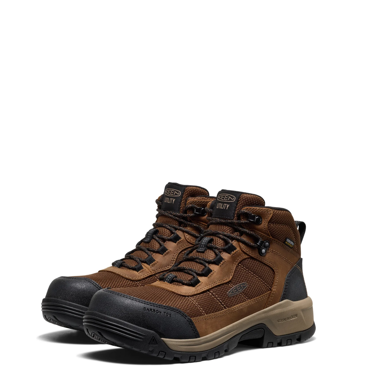 KEEN Utility Men's Skokie Waterproof Work Boot Carbon Toe Work Boots KEEN Utility