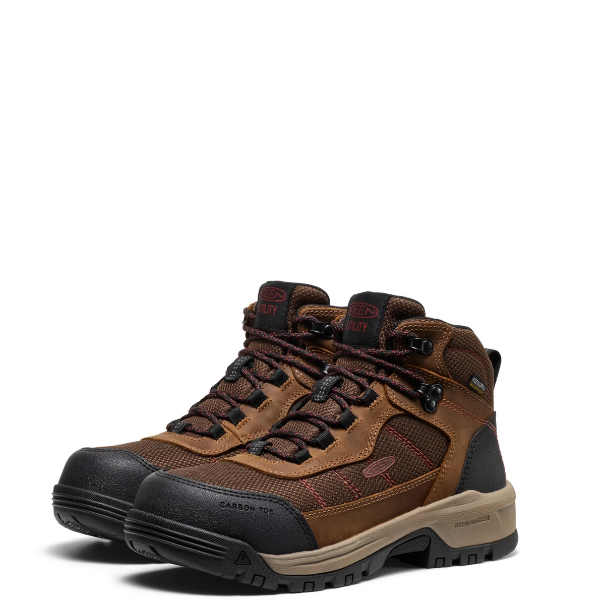 KEEN Utility Women's Skokie Hiker 4.5" Waterproof Carbon Toe Work Boot Work Boots KEEN Utility