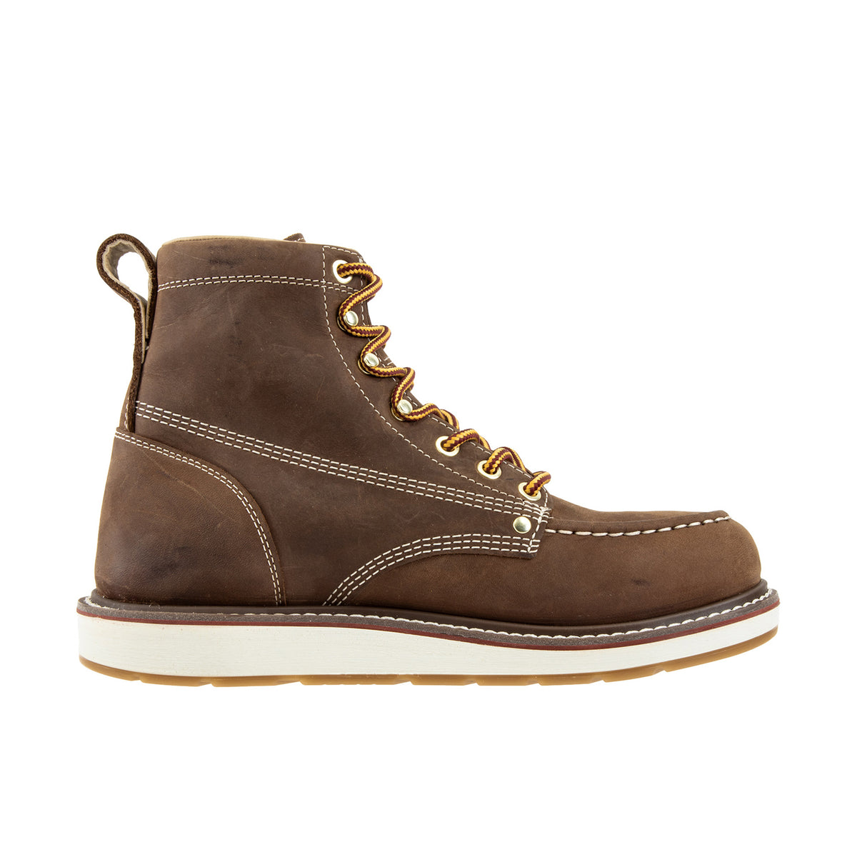 KEEN Utility Men's Liberty 6" Waterproof Boot Carbon Toe Work Boots KEEN Utility Chestnut/Gum 10 2E