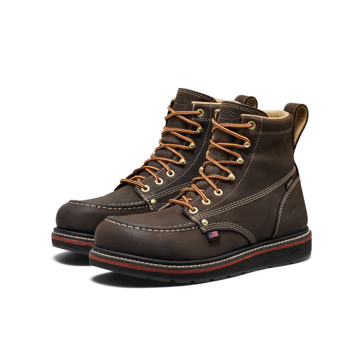 KEEN Utility Men's Liberty 6" Waterproof Boot Carbon Toe Work Boot Work Boots KEEN Utility