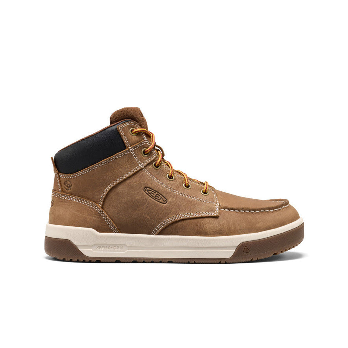 KEEN Utility Men's Gibson Boot Soft Toe Work Boot Work Boots KEEN Utility Belgian/Gum 10 2E