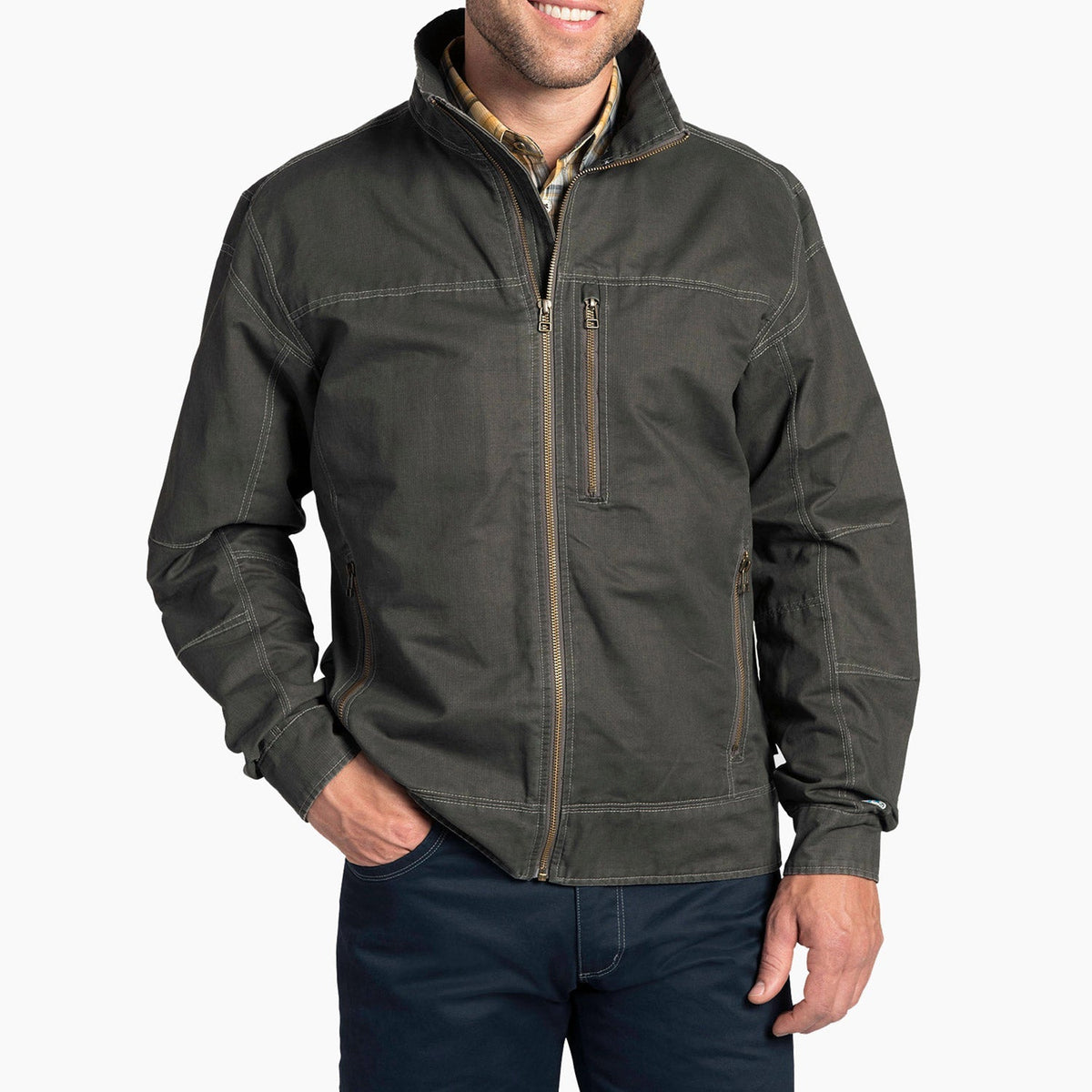 KÜHL Men's BURR Jacket Jackets & Coats KUHL Gunmetal 2XL Reg