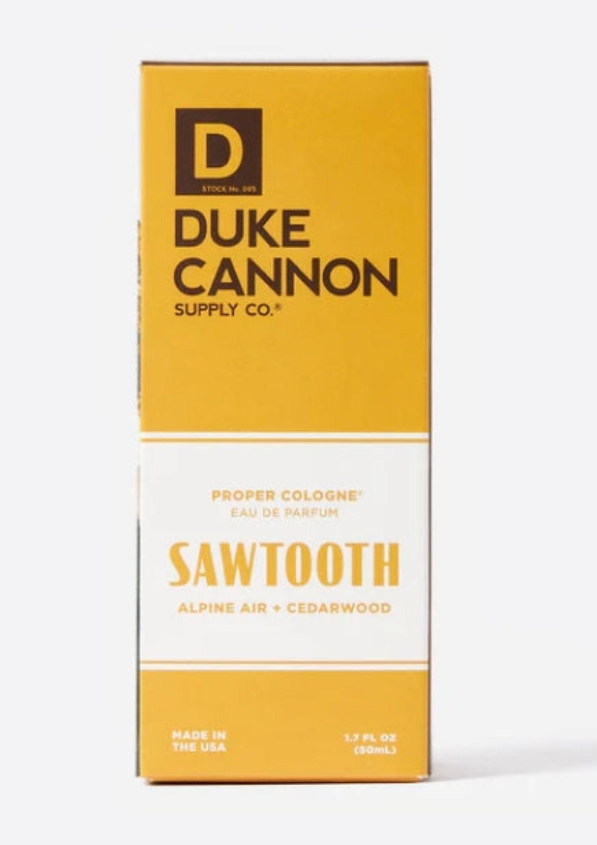 Duke Cannon Sawtooth Proper Cologne Toiletries Duke Cannon