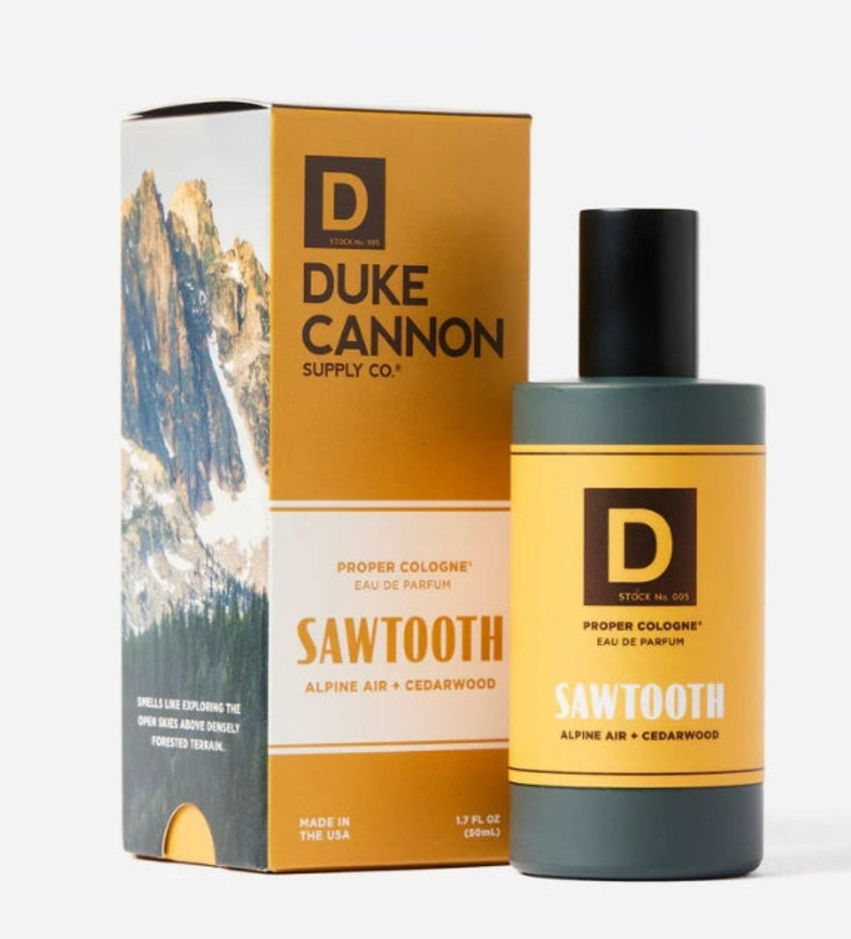 Duke Cannon Sawtooth Proper Cologne Toiletries Duke Cannon Woodsy OS