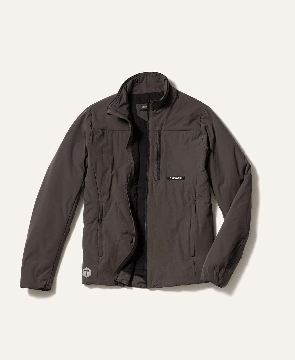 TRUEWERK Men's M3 Woobie Lightweight 5-Pocket Jacket Jackets & Coats TRUEWERK Deep Grey 2XL Reg