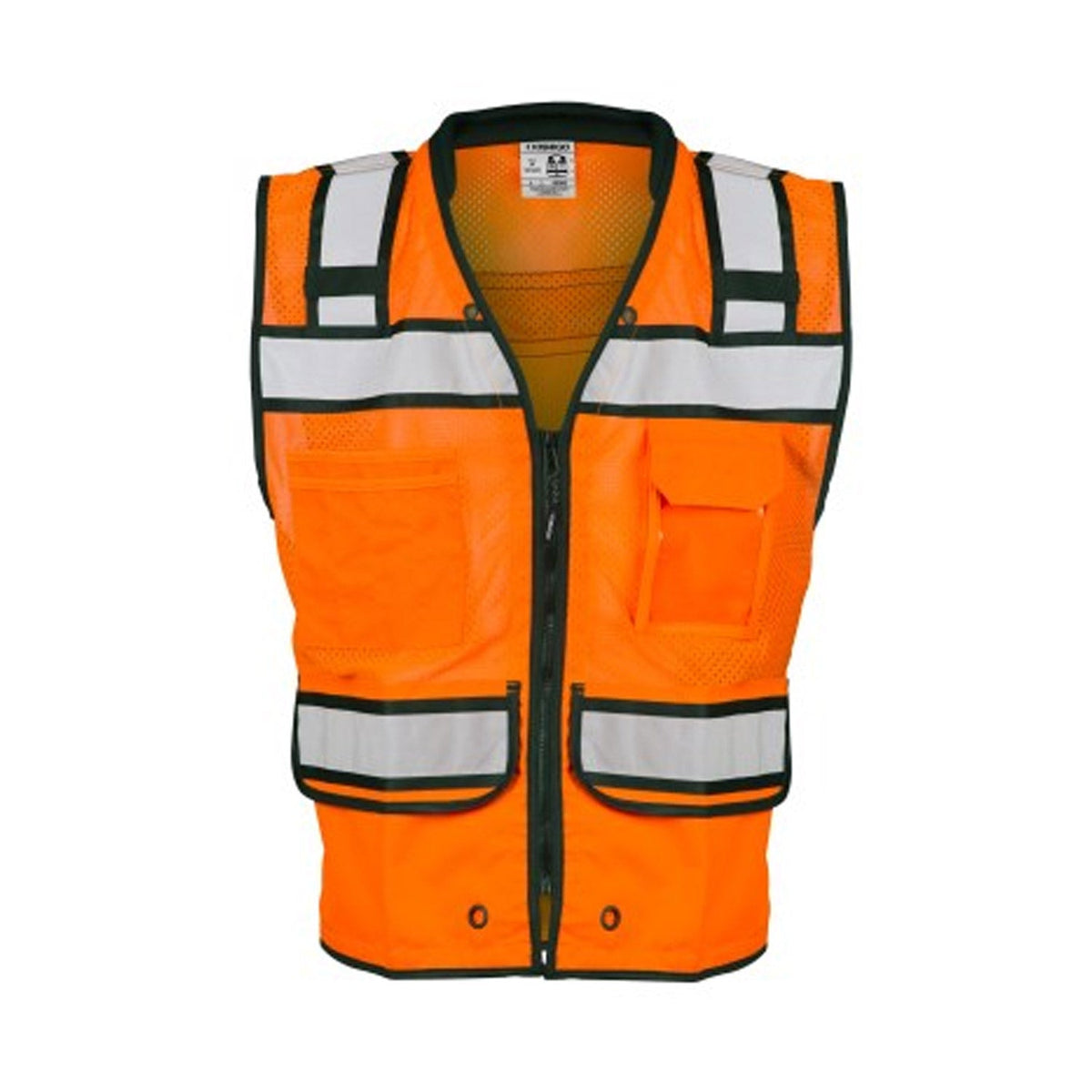 ML Kishigo Hi-Vis High Performance Surveyor Vest Vests ML Kishigo Orange 2XL Reg