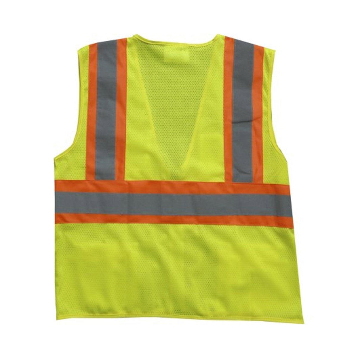 Majestic Class 2 Hi-Vis Mesh Safety Vest Vests Majestic Hi-Vis Yellow 2XL Reg
