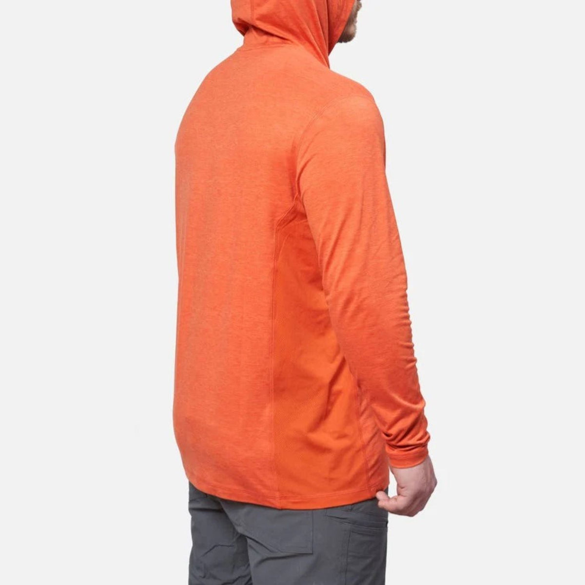 BRUNT Men's The Mckenna Tech UPF 50 Hooded Long Sleeve T-Shirt Long Sleeve T-Shirts BRUNT