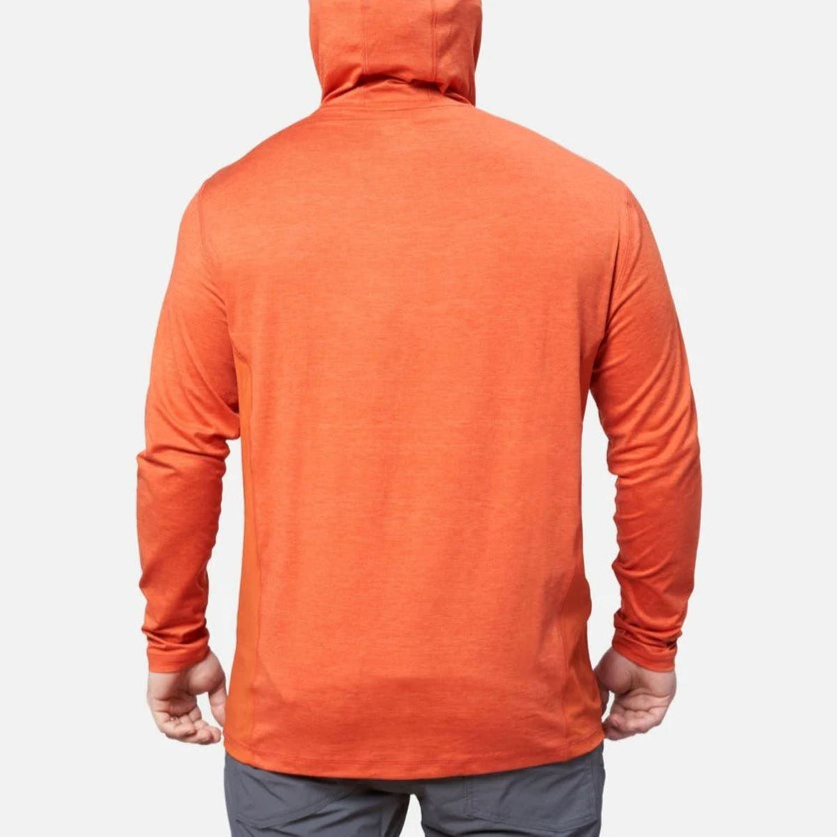 BRUNT Men's The Mckenna Tech UPF 50 Hooded Long Sleeve T-Shirt Long Sleeve T-Shirts BRUNT